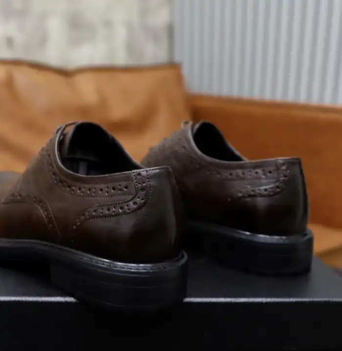 hype Prada Leather Shoes