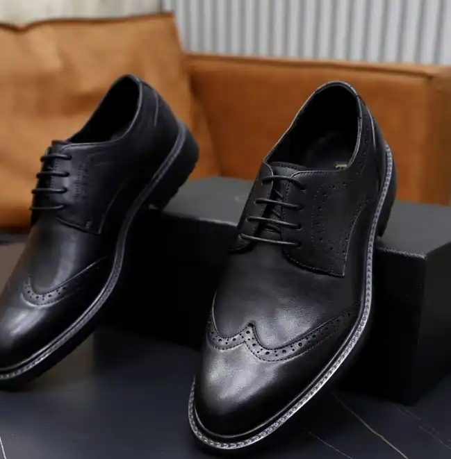 hype Prada Leather Shoes