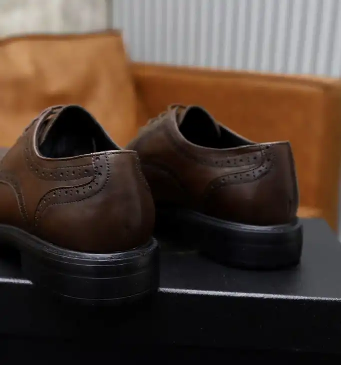 hype Prada Leather Shoes