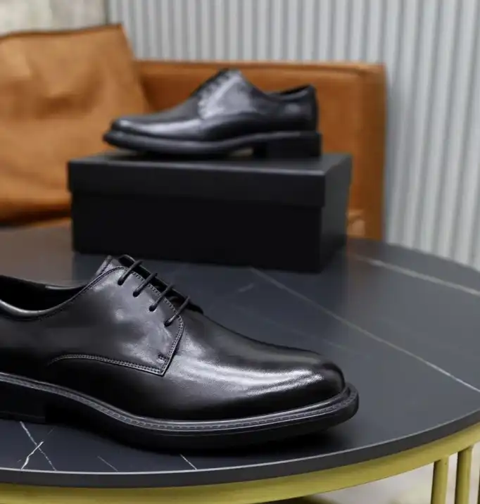 hype Prada Leather Shoes