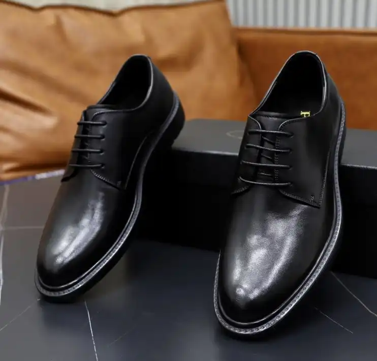 hype Prada Leather Shoes