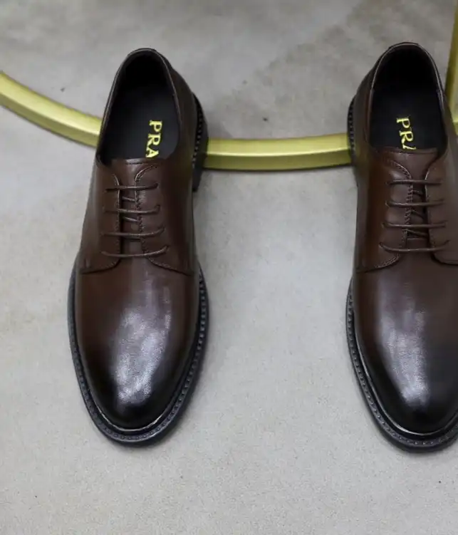 hype Prada Leather Shoes