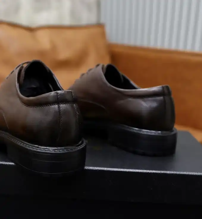 hype Prada Leather Shoes