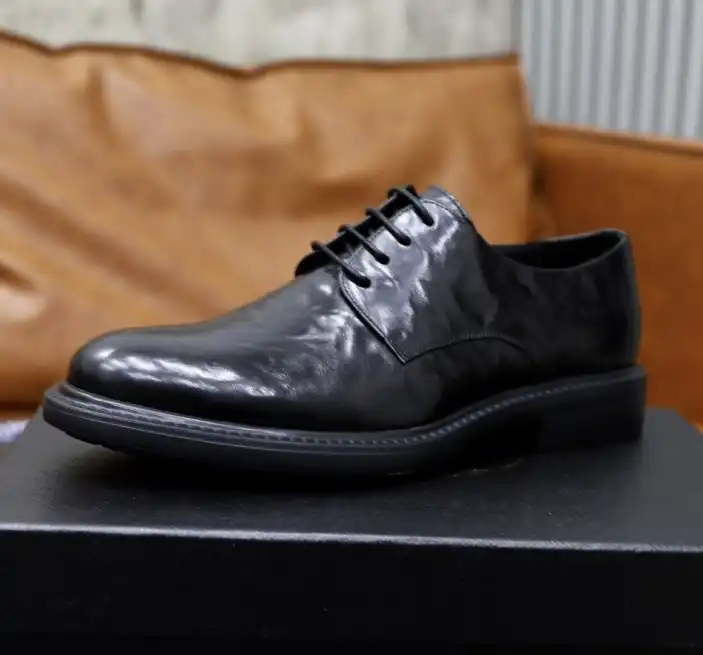 hype Prada Leather Shoes