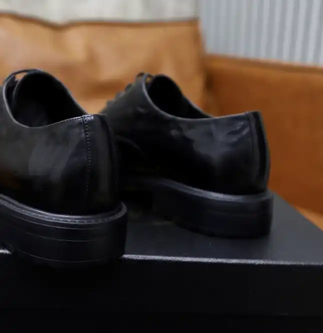 hype Prada Leather Shoes