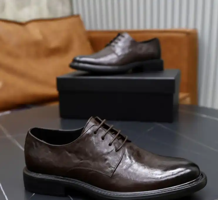 hype Prada Leather Shoes