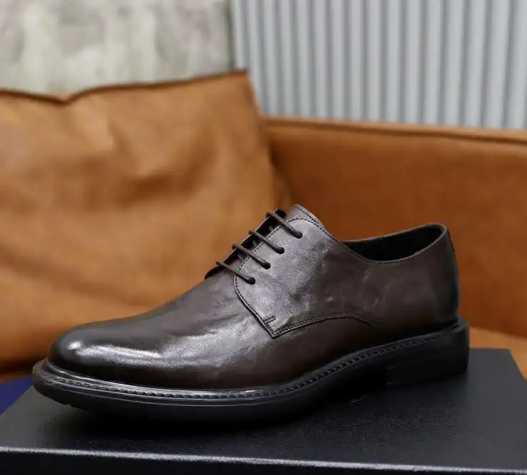 hype Prada Leather Shoes