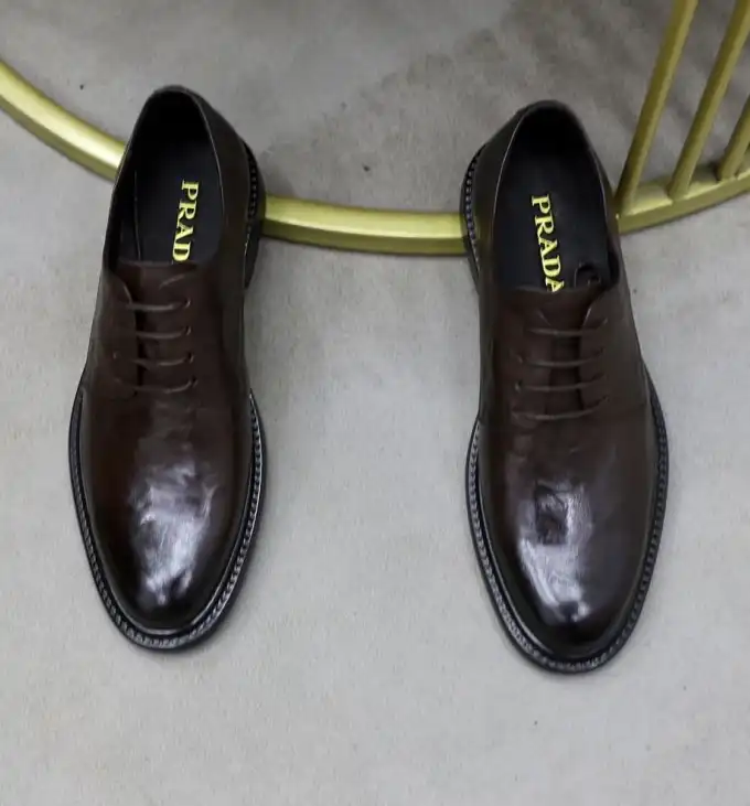 hype Prada Leather Shoes