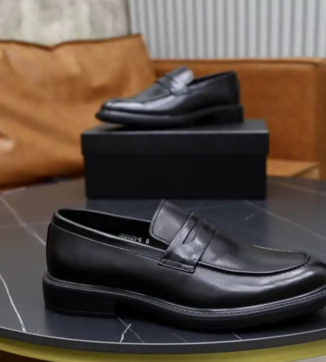 hype Prada Leather Shoes