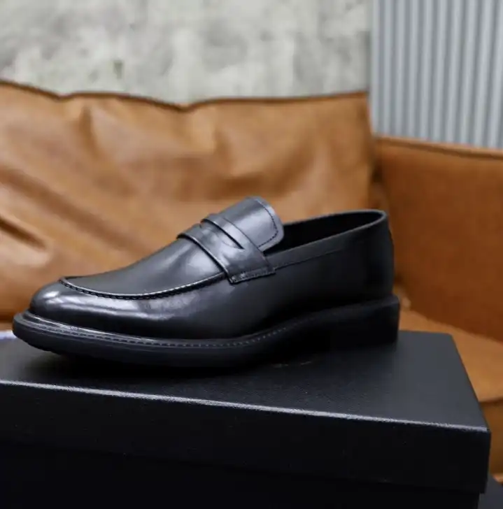 hype Prada Leather Shoes