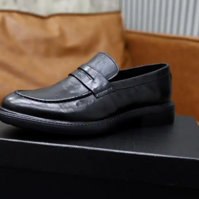 hype Prada Leather Shoes