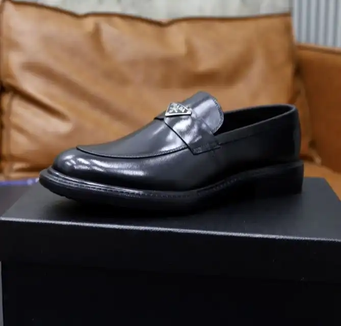 hype Prada Leather Shoes