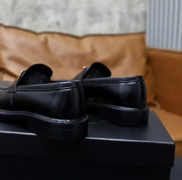 hype Prada Leather Shoes