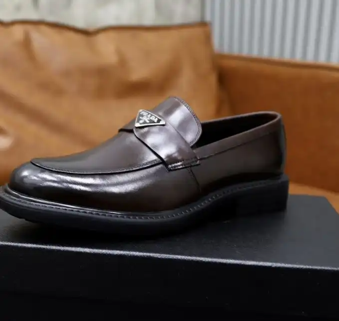 hype Prada Leather Shoes