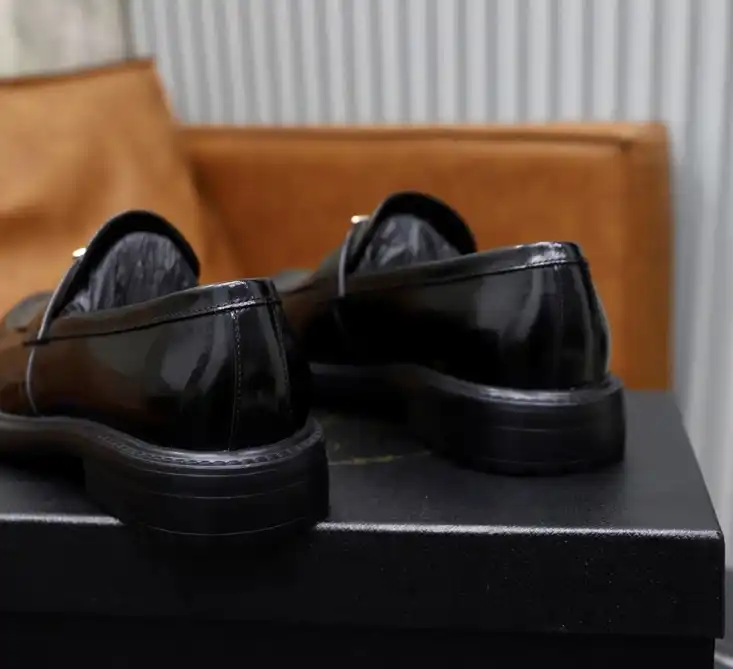 hype Prada Leather Shoes