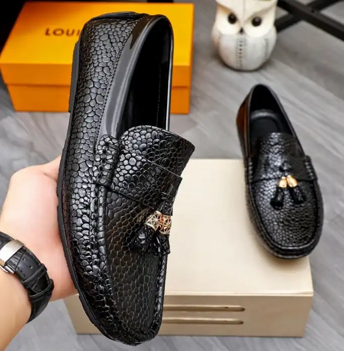 hype LV Leather Shoes