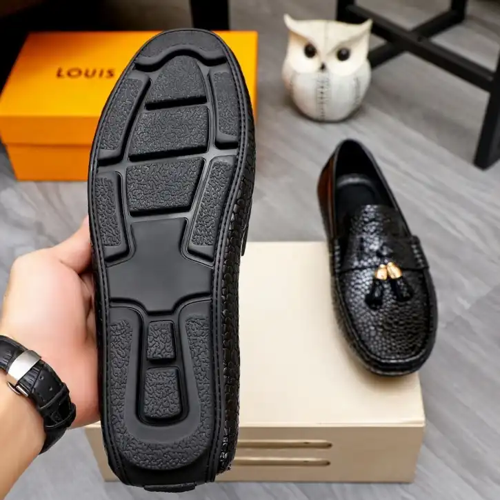 hype LV Leather Shoes