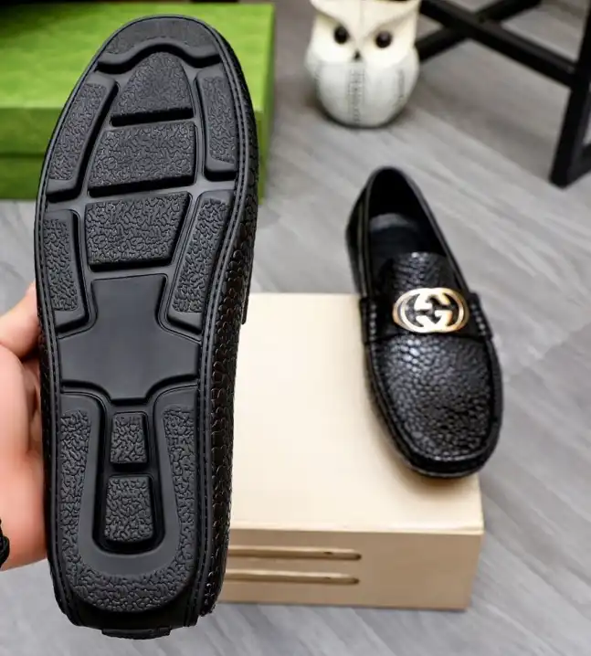 hype Gucci Leather Shoes