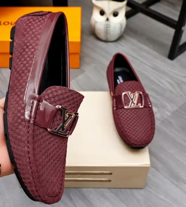 hype LV Leather Shoes