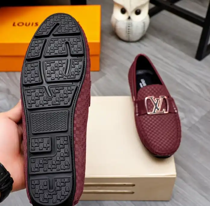 hype LV Leather Shoes