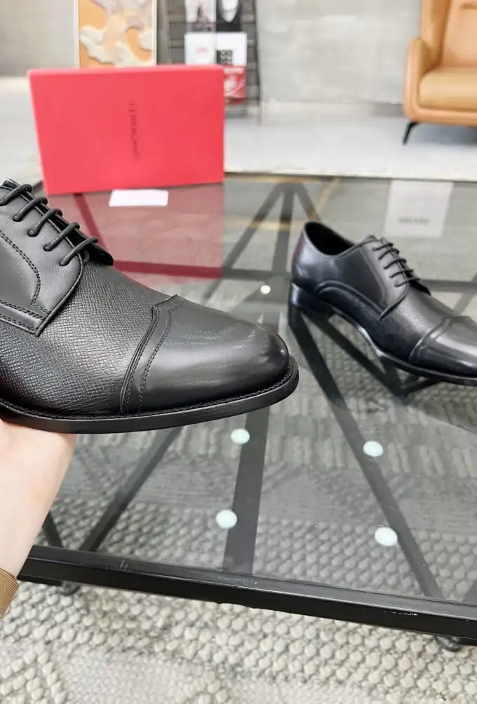 hype Ferragamo Leather Shoes