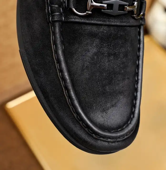 hype Ferragamo Leather Shoes