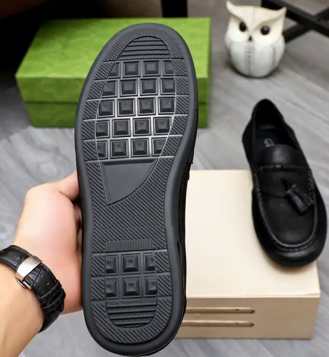 hype Gucci Leather Shoes