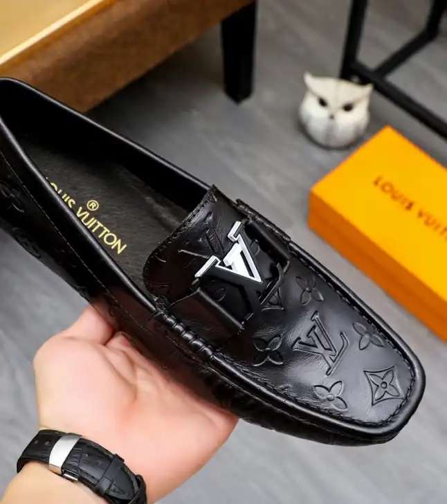 hype LV Leather Shoes