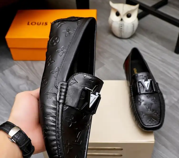 hype LV Leather Shoes