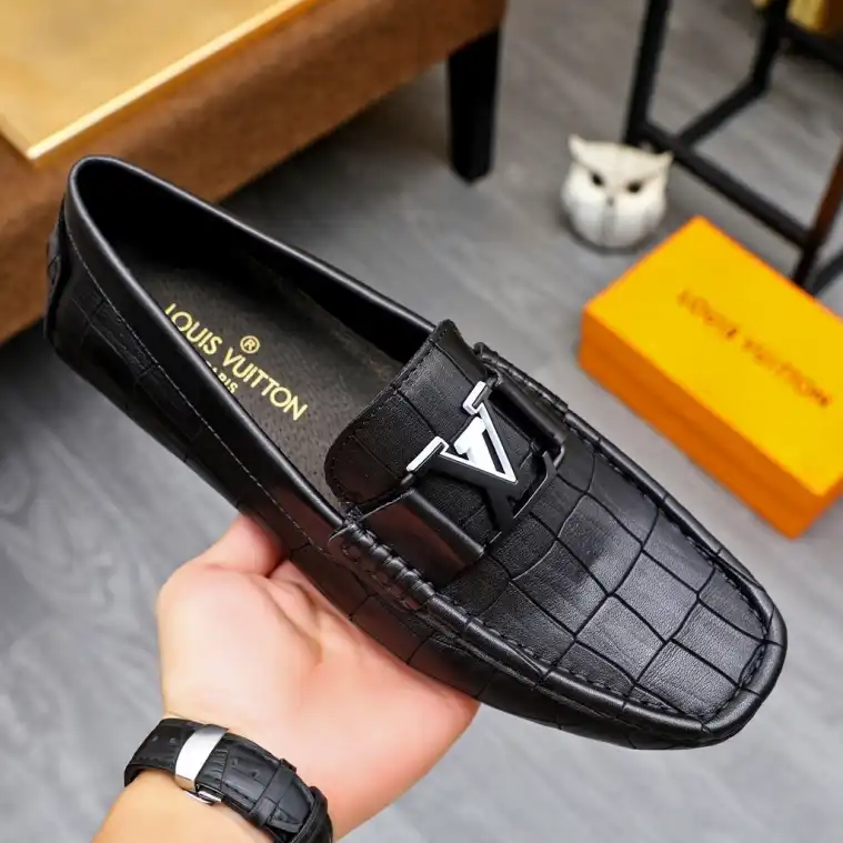 hype LV Leather Shoes