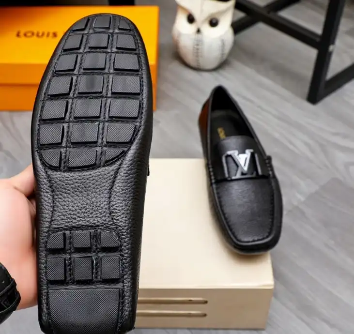 hype LV Leather Shoes