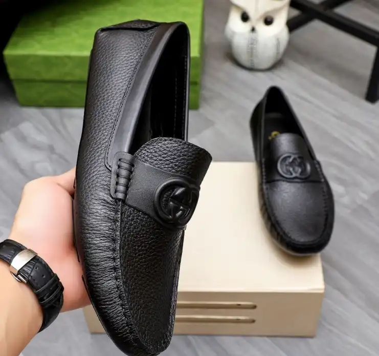 hype Gucci Leather Shoes