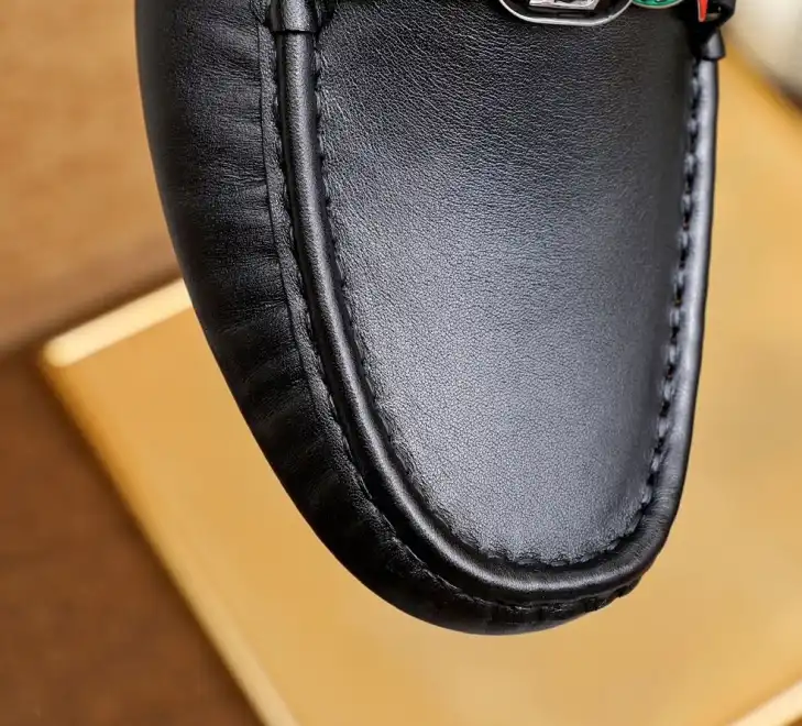 hype LV Leather Shoes