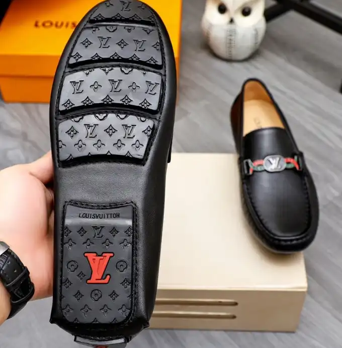 hype LV Leather Shoes