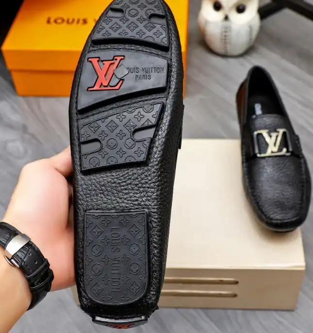 hype LV Leather Shoes