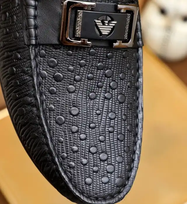 hype Armani Leather Shoes