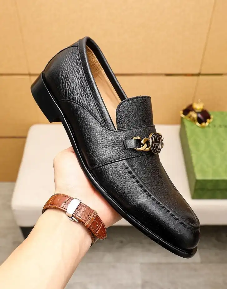 hype Gucci Leather Shoes