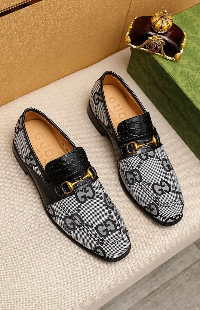 hype Gucci Leather Shoes