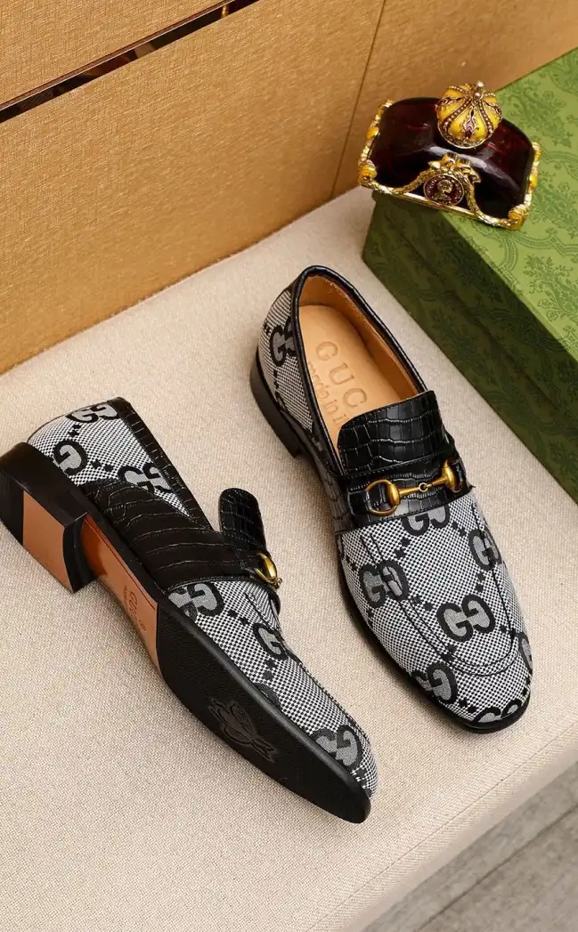 hype Gucci Leather Shoes