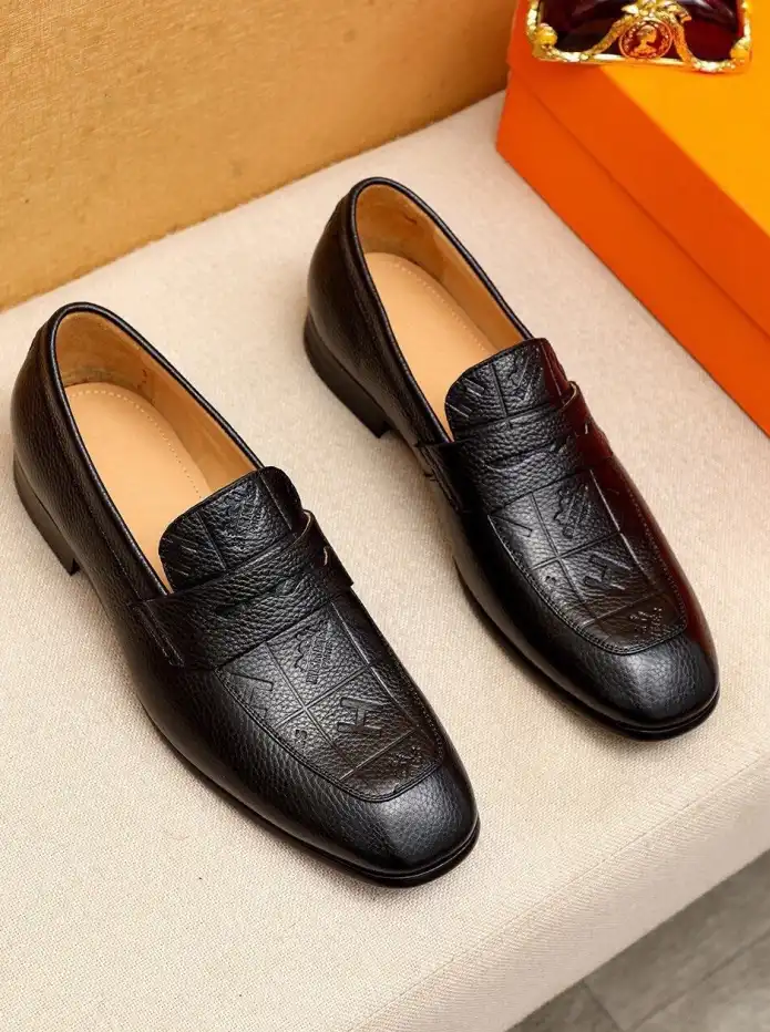 hype Hermes Leather Shoes