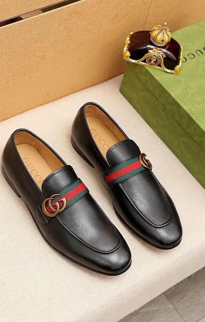 hype Gucci Leather Shoes