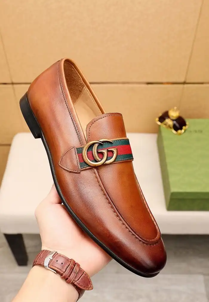 hype Gucci Leather Shoes