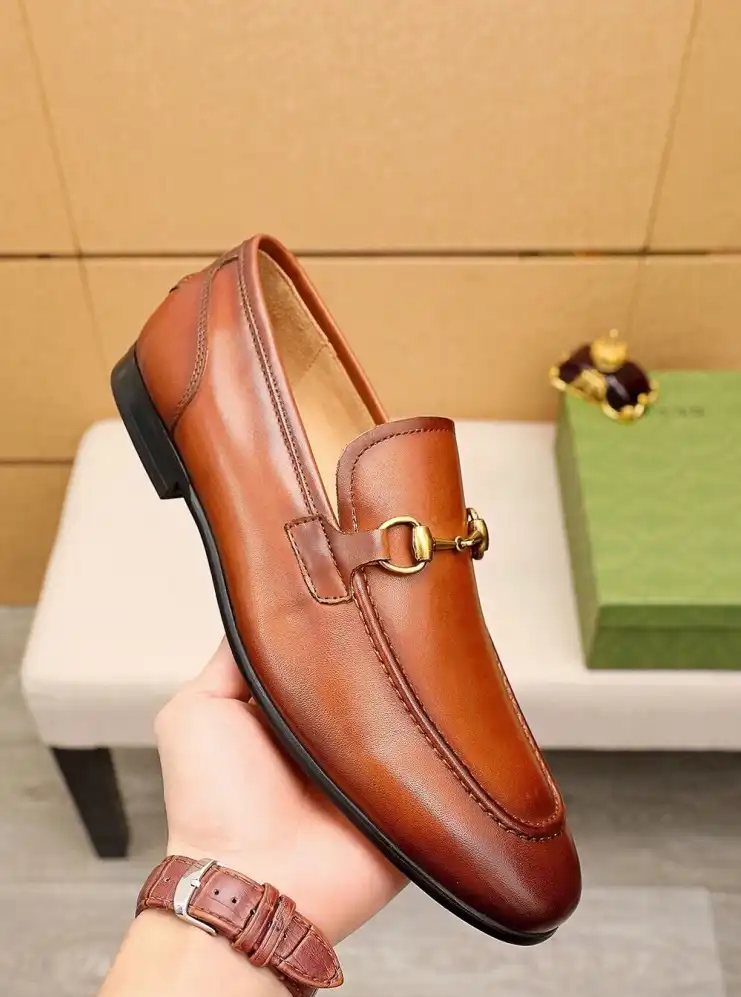 hype Gucci Leather Shoes