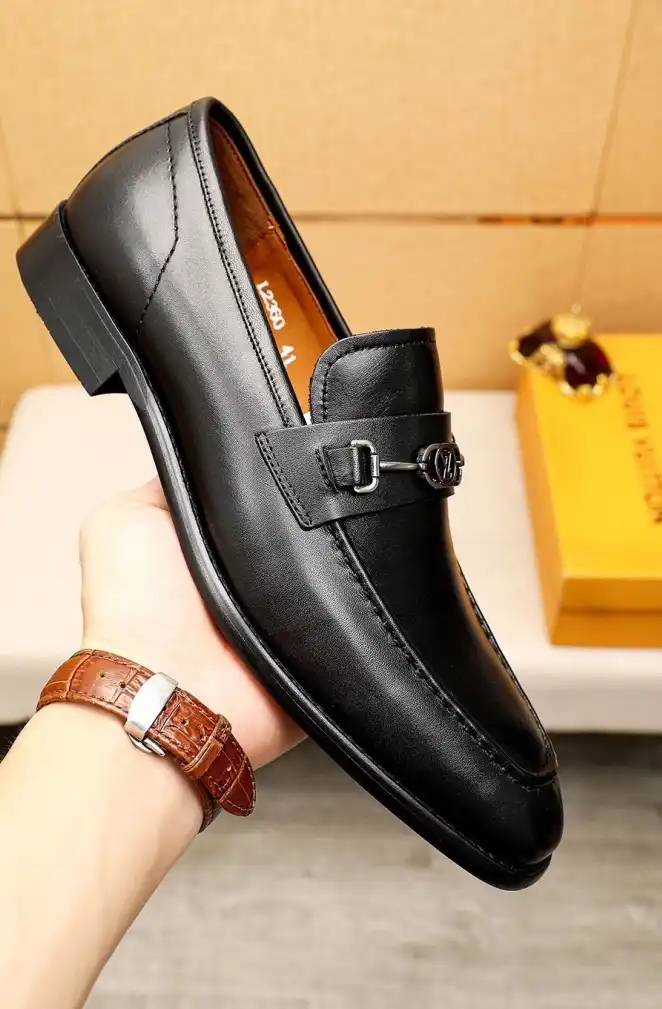 hype LV Leather Shoes