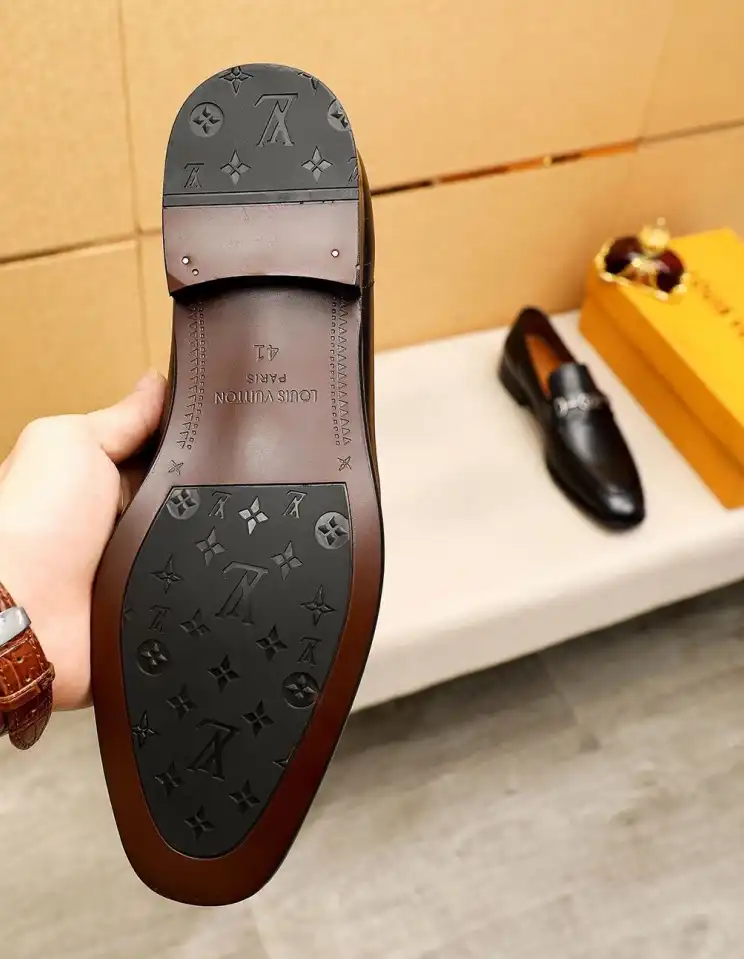 hype LV Leather Shoes