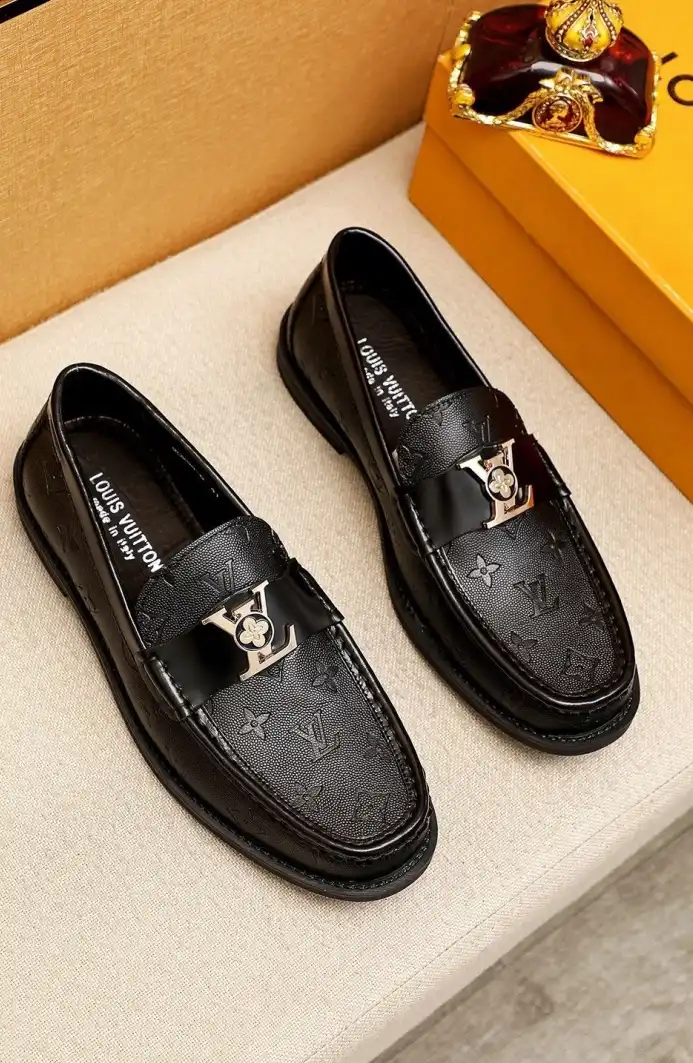 hype LV Leather Shoes