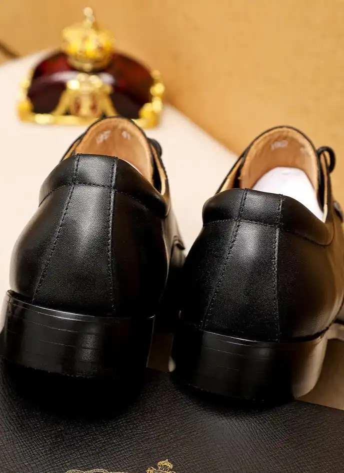 hype Prada Leather Shoes