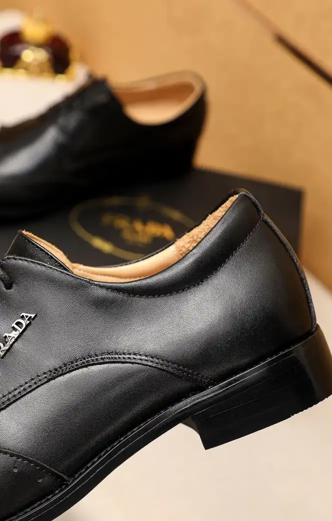 hype Prada Leather Shoes