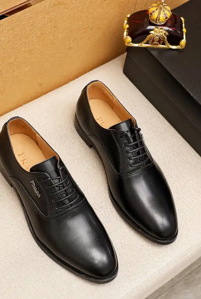 hype Prada Leather Shoes