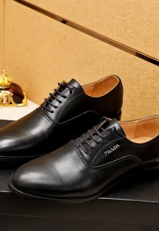 hype Prada Leather Shoes